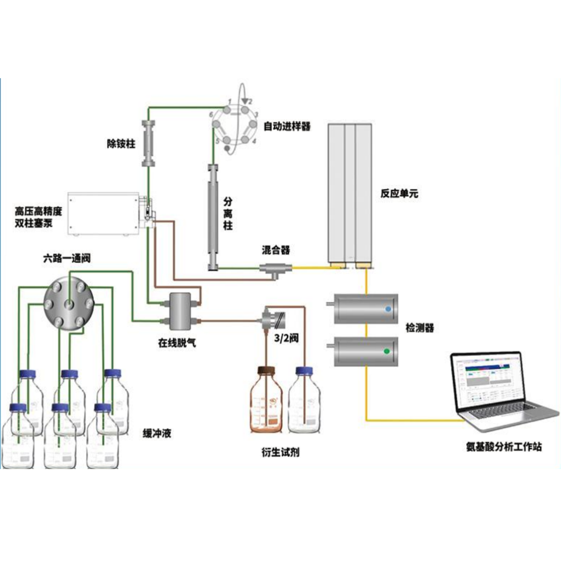 HT-2020型 超高速全自动氨基酸分析仪