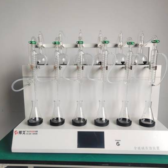 全玻璃蒸馏装置,土壤氰化物和总氰化物的测定分光光度法