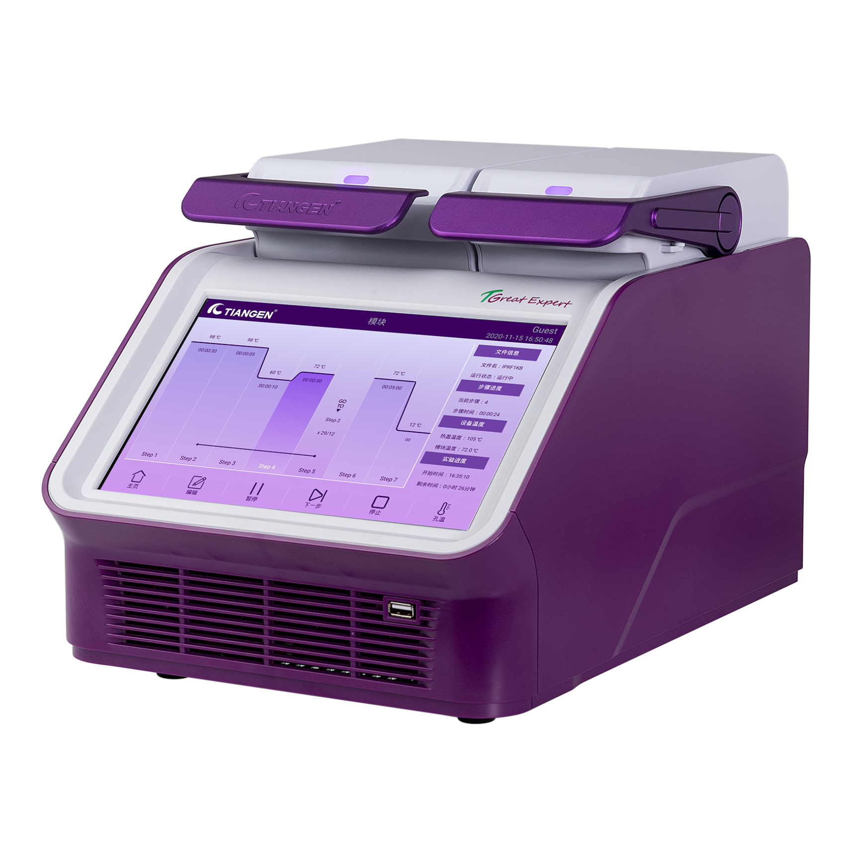 TGreat Expert （双槽）梯度PCR仪