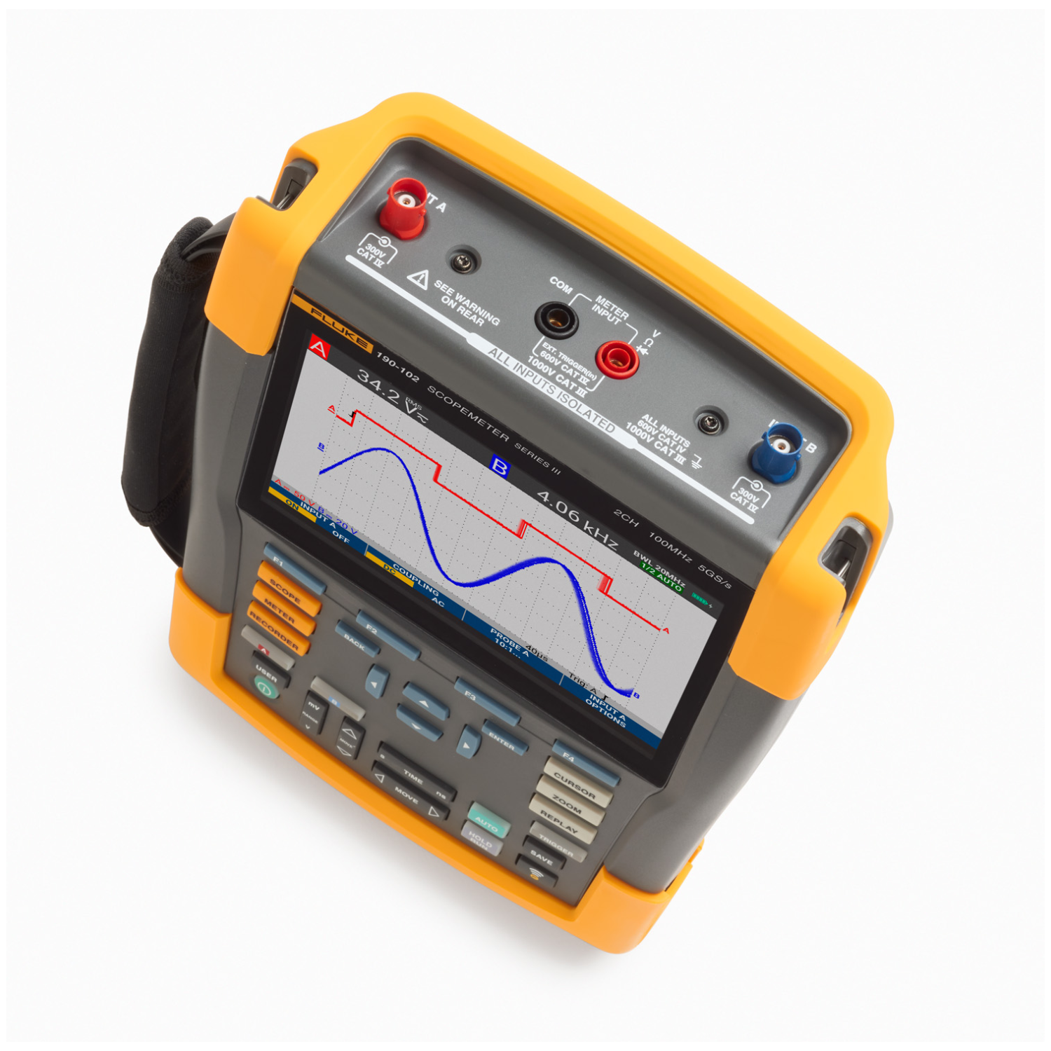 Fluke-190-102 ScopeMeter®彩色数字示波表