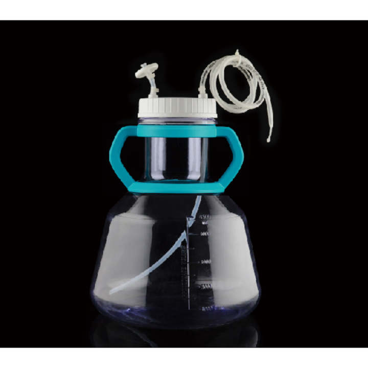 耐思 高效摇瓶带管路 高氧通量无需外接空气滤器密闭式转移