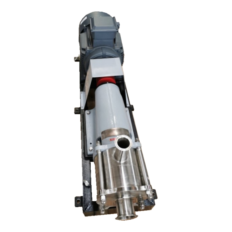 卫生级三级管线式乳化泵 均质多级乳化机