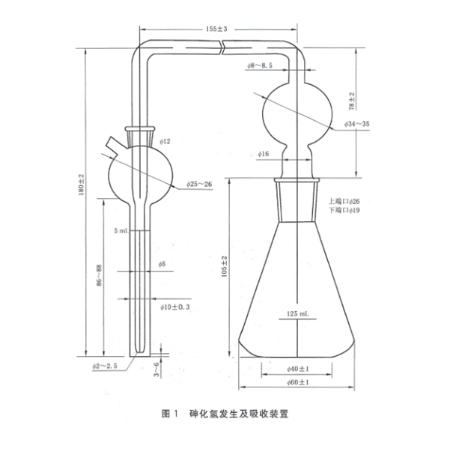 砷化氢发生及吸收装置