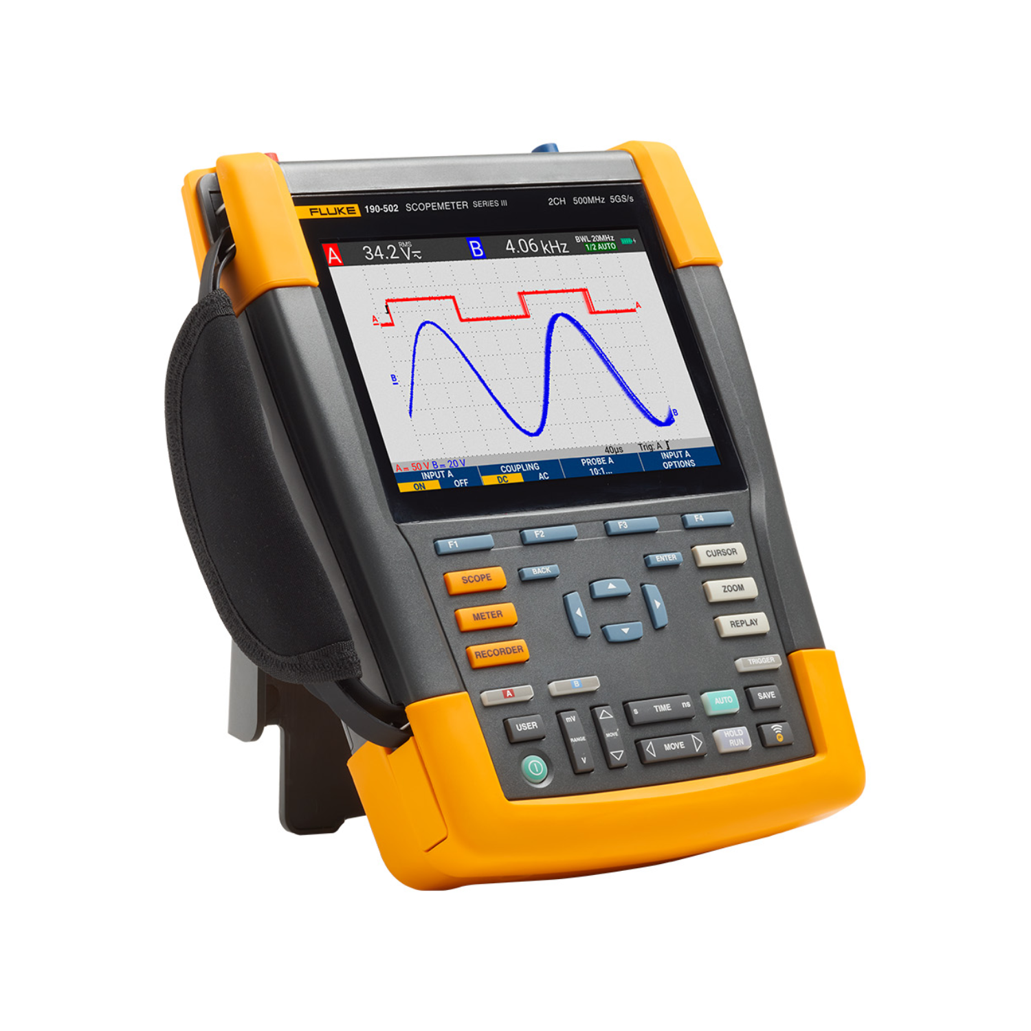 Fluke-190-502 ScopeMeter®彩色数字示波表