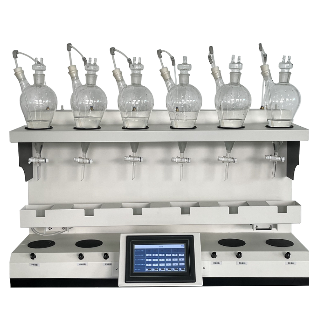 水油分离液液萃取装置CYCQ-6 自动液液萃取仪六联 可定制