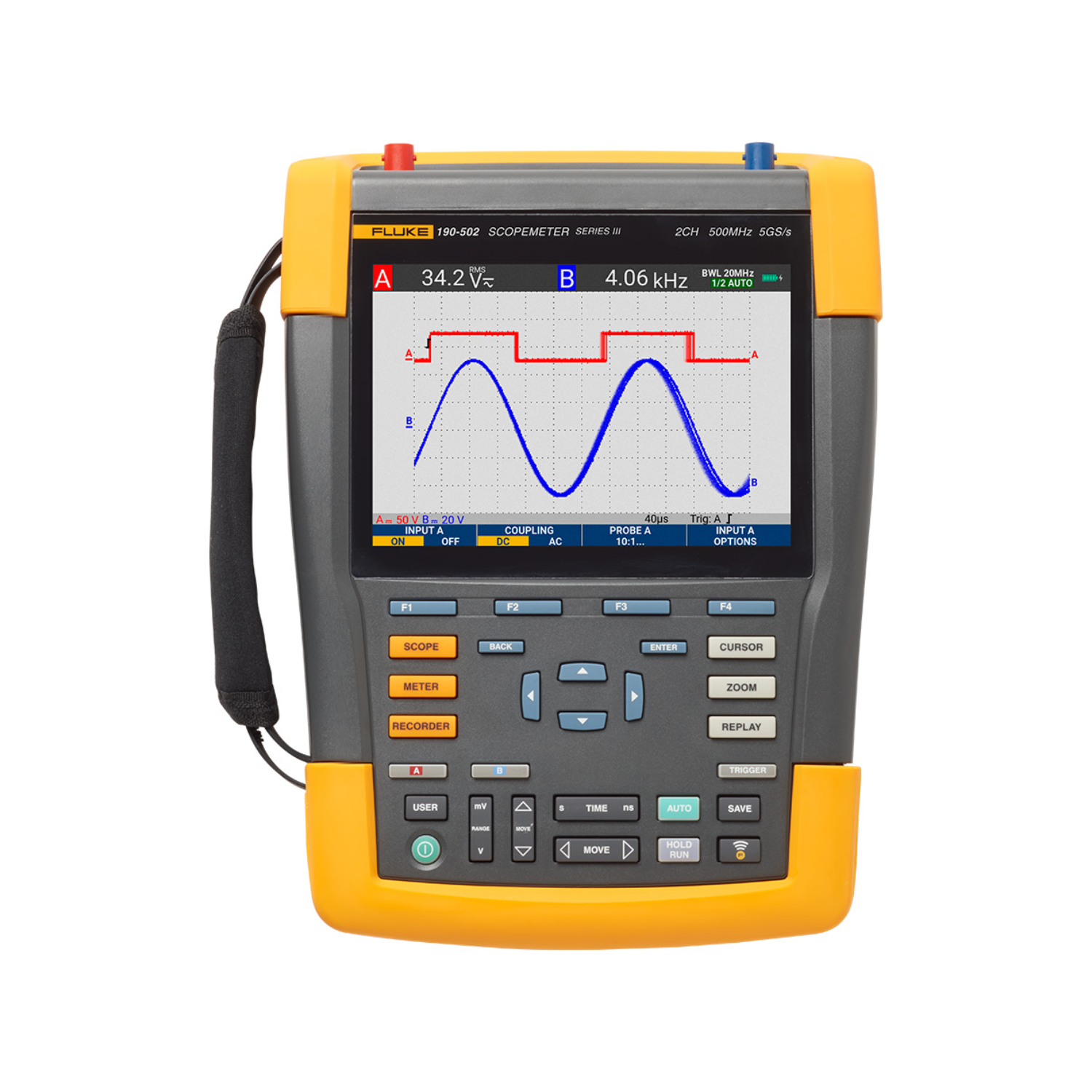 Fluke-190-502 ScopeMeter®彩色数字示波表