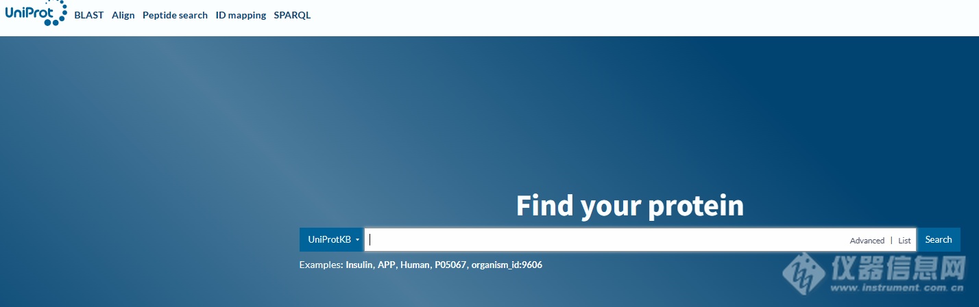 uniprot 官网