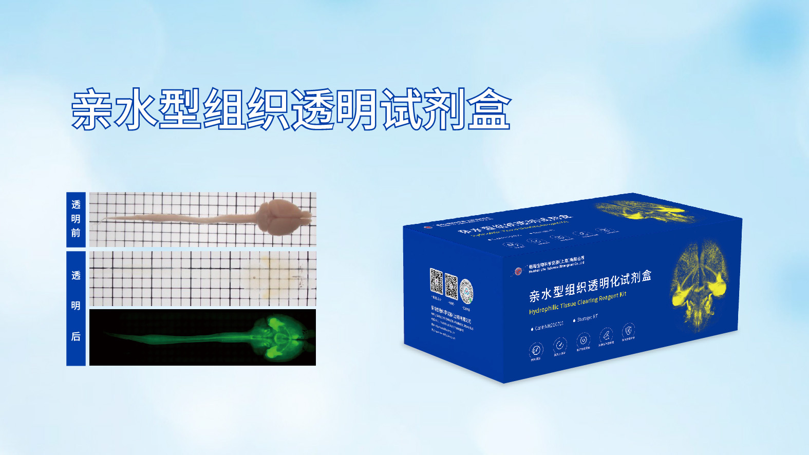 组织透明化试剂盒(亲水型)   锘海Nuohai 组织处理 
