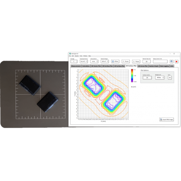Metrolab HallinSight&reg; 3D-霍尔磁场相机-表磁分布测量