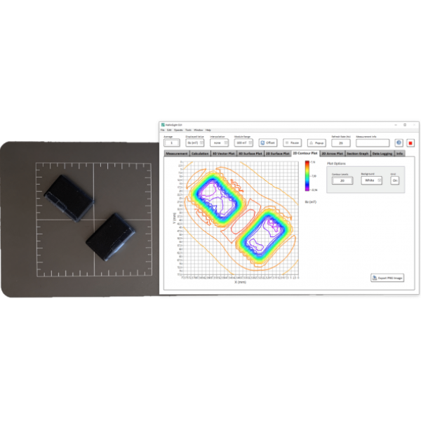 Metrolab HallinSight® 3D-霍尔磁场相机-表磁分布测量