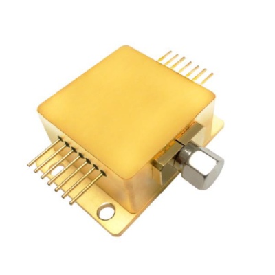 1055nm/1060nm/1064nm  7W 14-Pin 带红光指示光 多模光纤可插拔激光器