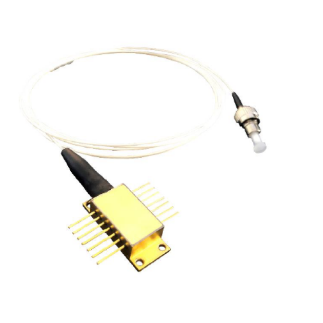 1650nm 8mW 14-Pin蝶形单模保偏光纤耦合激光器模块/单模保偏尾纤激光二极管