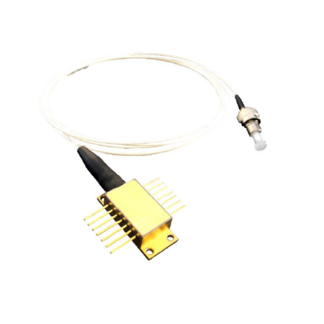 658nm/660nm/665nm 100mW 14-Pin蝶形单模光纤耦合激光器模块/单模尾纤激光二极管