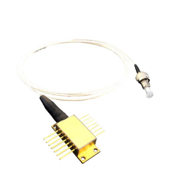 1590nm 5mW 14-Pin蝶形单模保偏光纤耦合激光器模块/单模保偏尾纤激光二极管