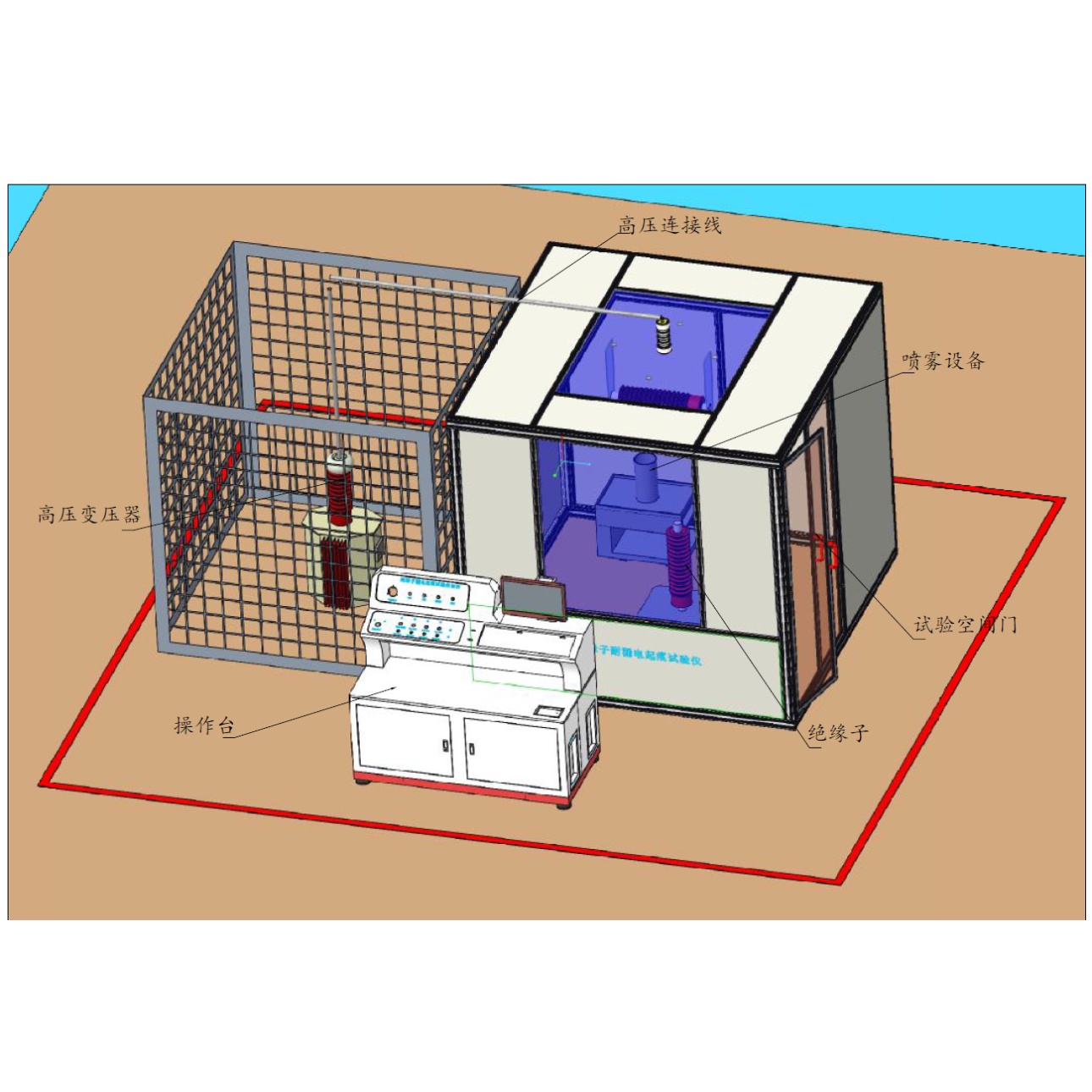 冠测仪器绝缘子漏电起痕万能试验机NLD-AII.