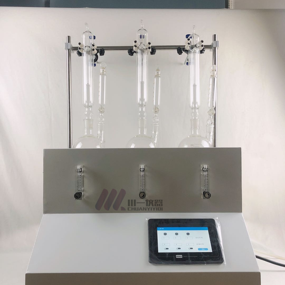 二氧化硫蒸馏仪CYSO-3L 三联四联六联中药蒸馏炮制纯化设备