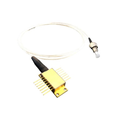 405nm/410nm 15mW 14-Pin蝶形 带PD 单模光纤耦合激光器模块/单模尾纤激光二极管