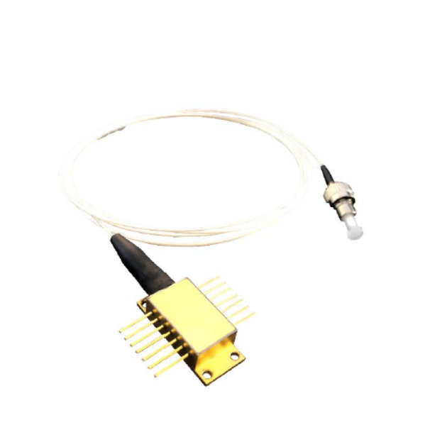 650nm/658nm/660nm 100mW 14-Pin蝶形单模光纤耦合激光器模块/单模尾纤激光二极管
