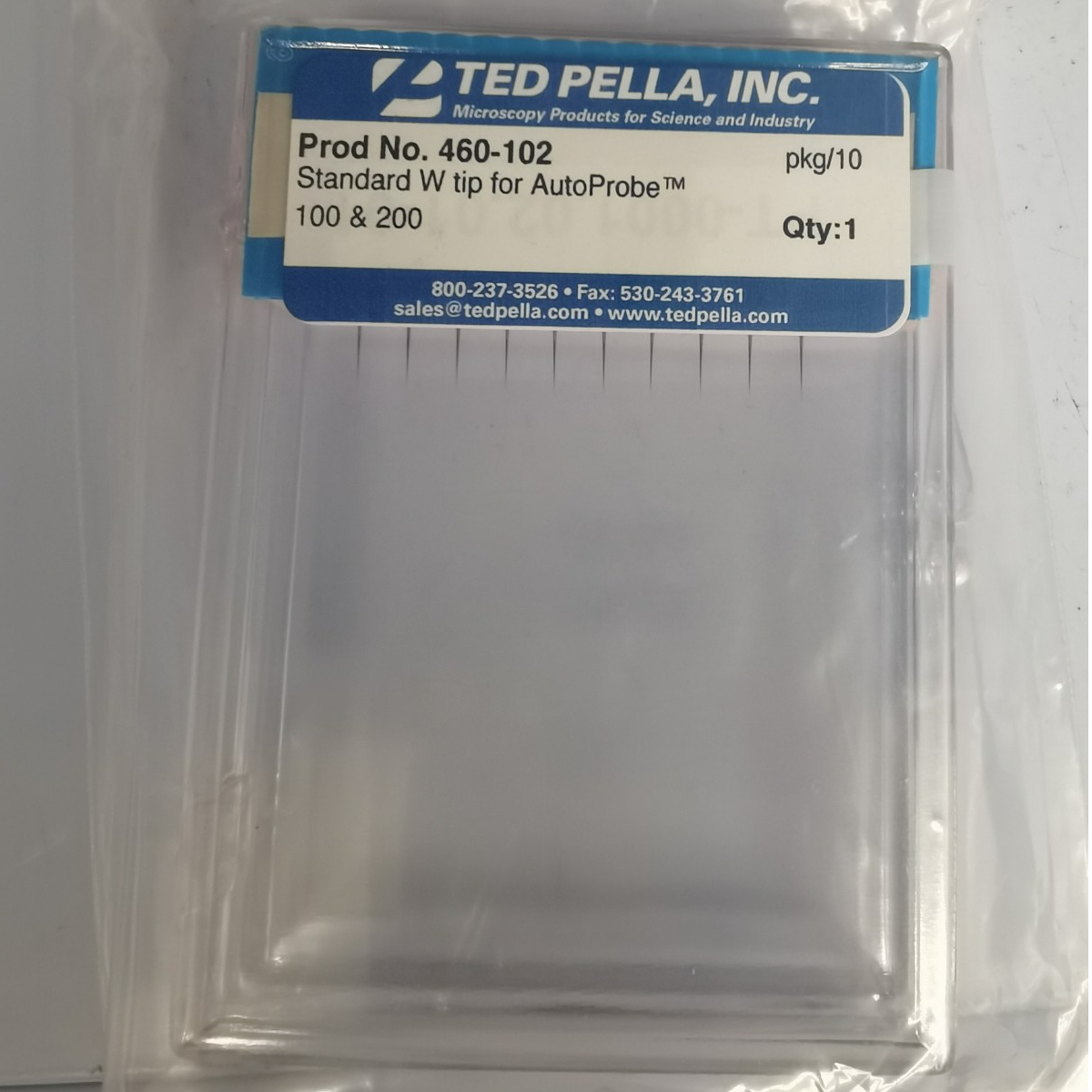 Tedpella  460-102 Omniprobe FIB全钨探针10根/盒  