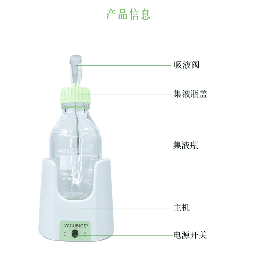 广州美博MiVacF小型真空吸液器