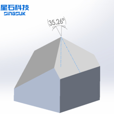 星石科技Cube立方角压头  高端定制金刚石