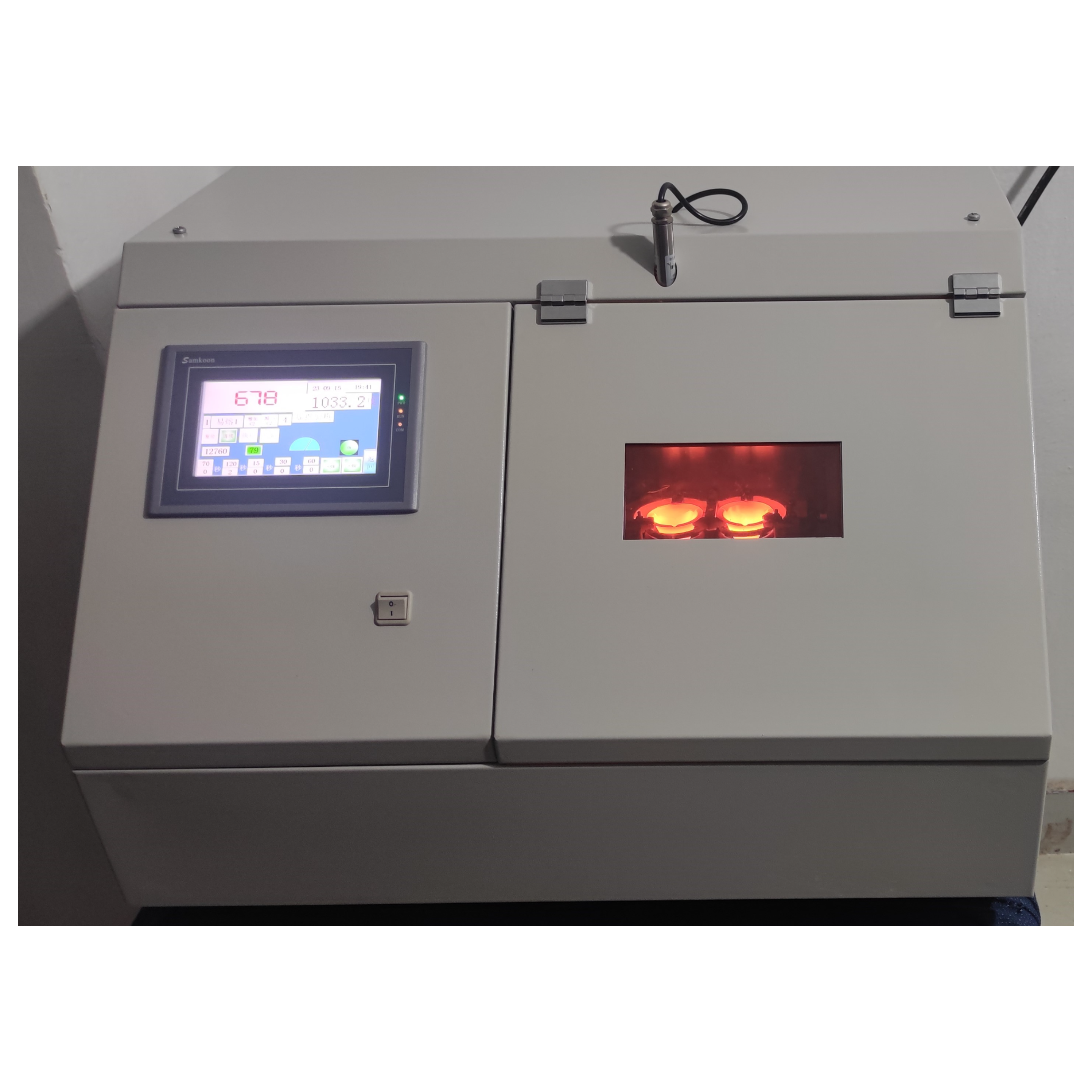 自动翻倒高频熔样机  XQ 4.1 X荧光光谱分析仪专用高频熔样机