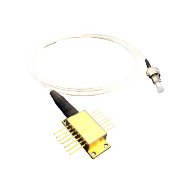 680nm/685nm/690nm 20mW 14-Pin蝶形 带PD 单模光纤耦合激光器模块/单模尾纤激光二极管