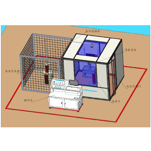绝缘子伞套耐漏电及耐电蚀损试验箱