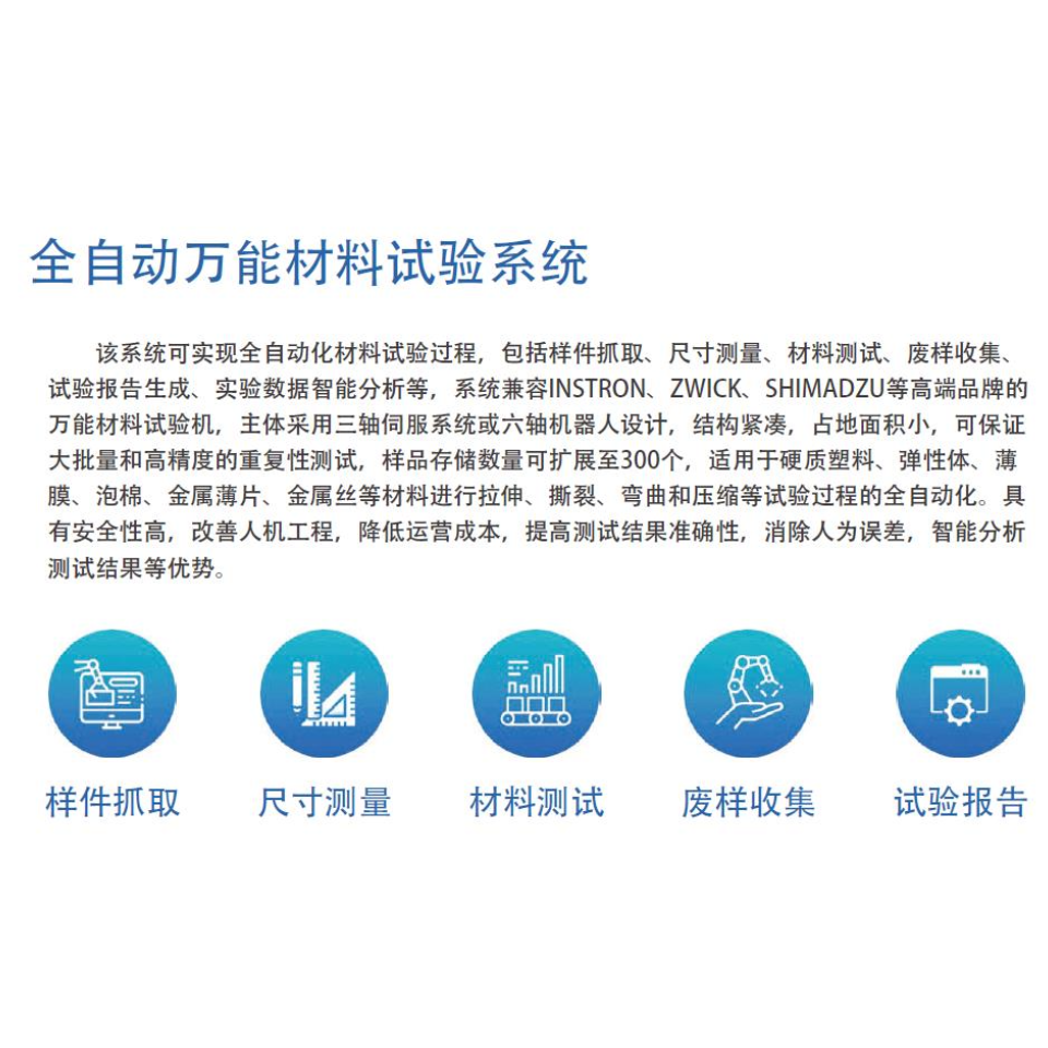 一台instron 5965拉力试验机的全自动化改造