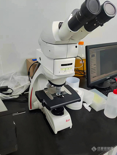 明慧三色荧光模块附件助力徕卡DM500生物显微镜升级三色LED荧光观察