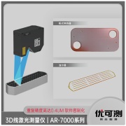 优可测3D线激光传感器-在线检测3D轮廓/尺寸/平面度
