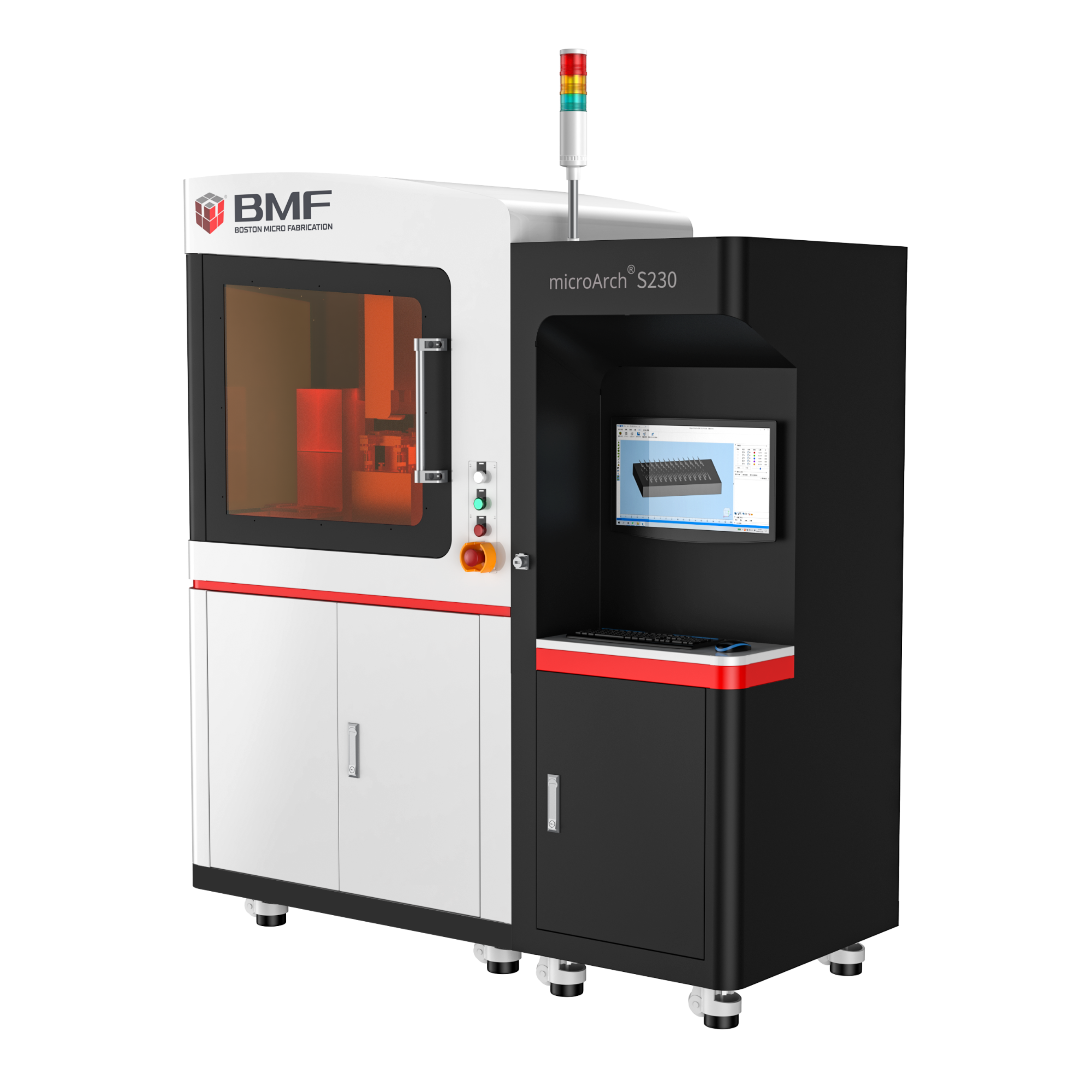 摩方精密BMF-光固化3D打印机（2μm）-microArch® S230