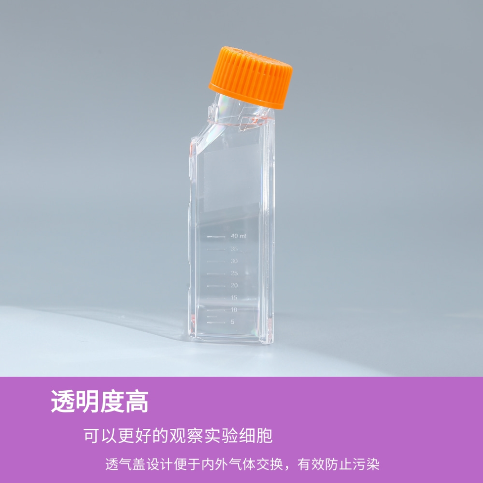 超低吸附、TC进阶、TC增强、多聚赖氨酸，25/75/175，密封盖/透气盖  培养瓶
