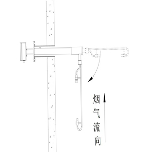 iFlu-100超声波烟气流速仪  精度满足 1% 安装和拆卸简单 方便标定和测量