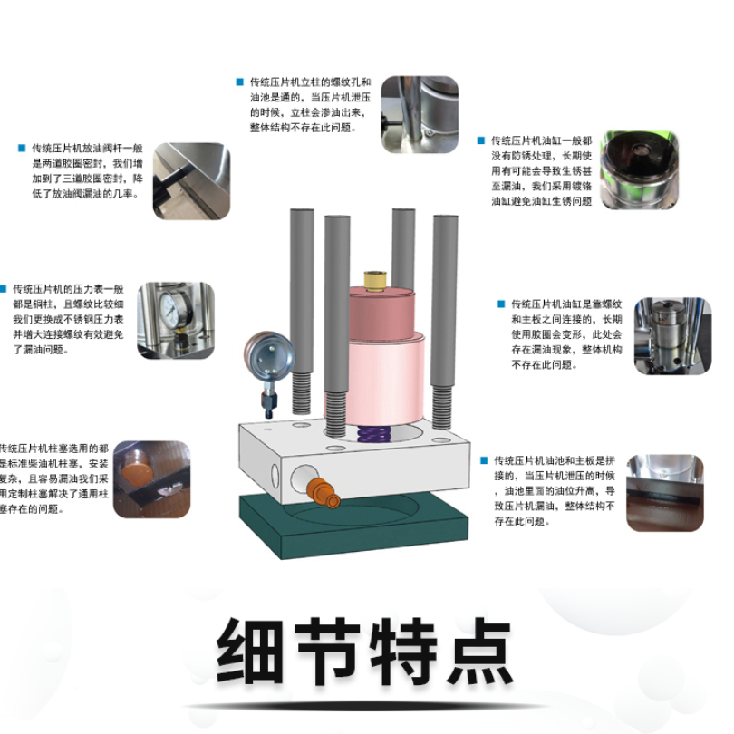数显手动自动压片机-贵金属/焊料/新材料专用-高精度压片机