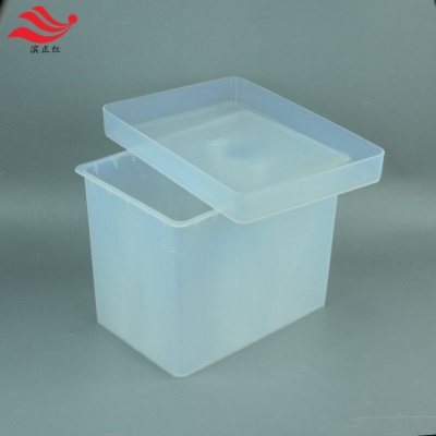 PFA方形容器方形槽电子级别水槽/贮槽/储罐清洗桶晶圆器