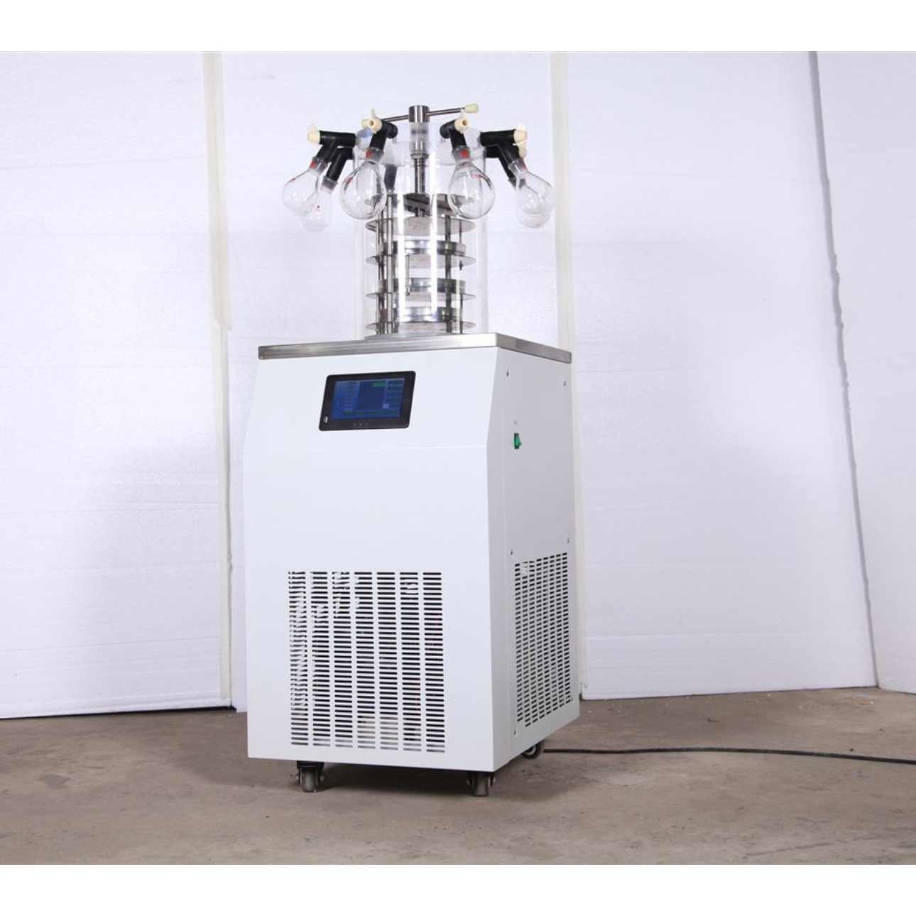 实验室挂瓶型喷雾干燥机 立式冻干机