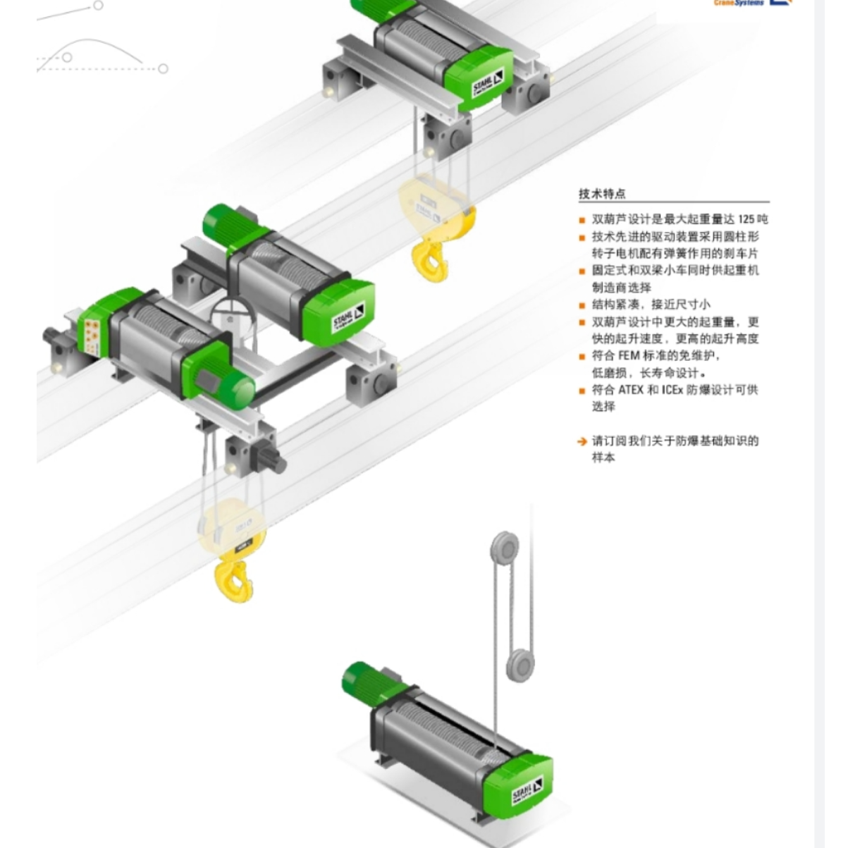 AS7钢丝绳葫芦