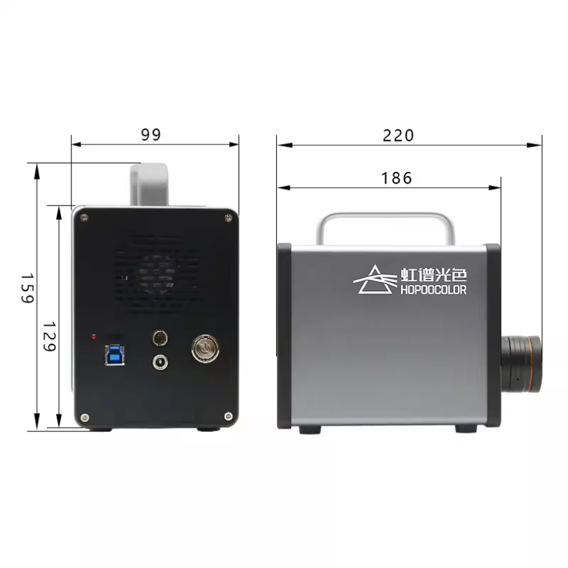 CXS-230/1200影像式色度计汽车仪表盘键盘背光亮度色度检测显示器亮度均匀性测试仪
