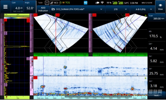 EVIDENT检测宝典：使用合并B扫描筛选焊缝可节省时间和精力