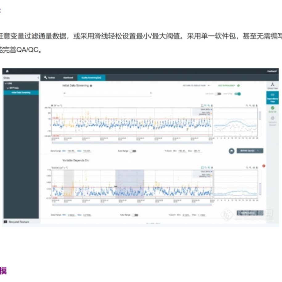 Tovi 涡度协方差数据分析软件 LICOR