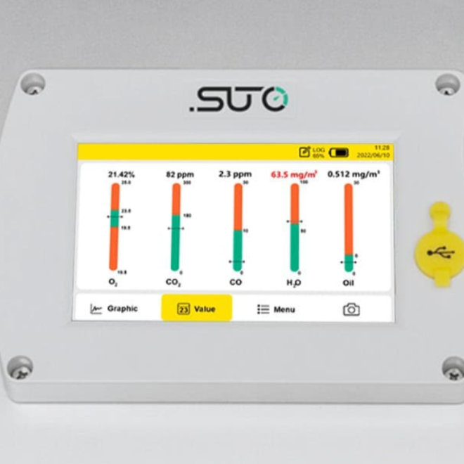 德国 希尔思 SUTO S605 便携式呼吸空气质量分析仪