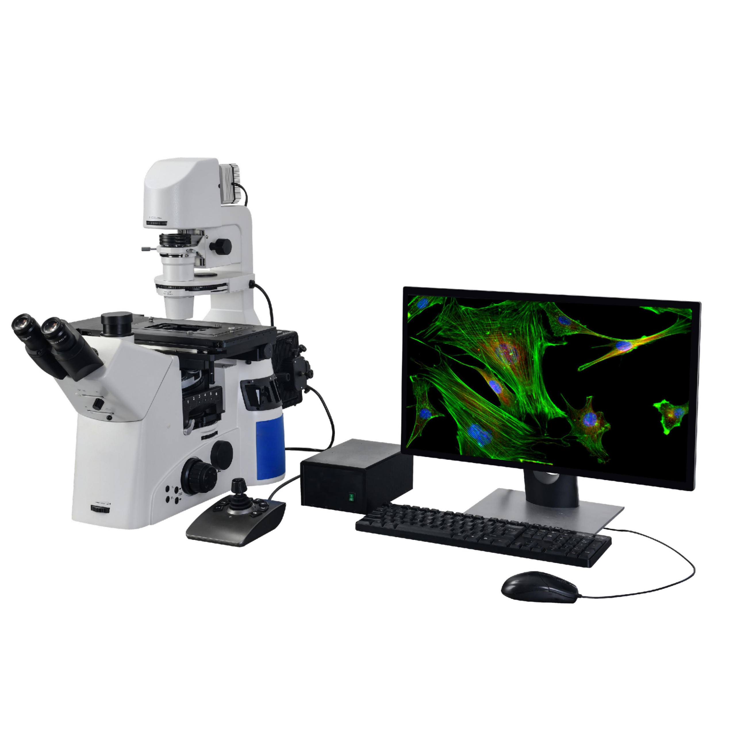 科研级全自动倒置生物荧光显微镜LK-YG92