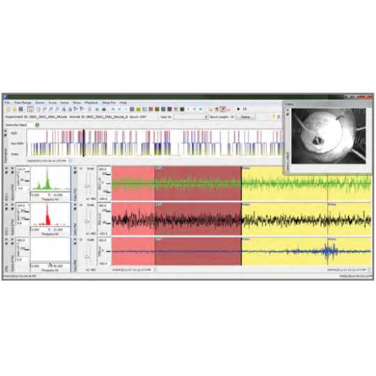 美国 Signal &reg;Sleep Pro  动物行为 睡眠自动分析软件 脑电肌电