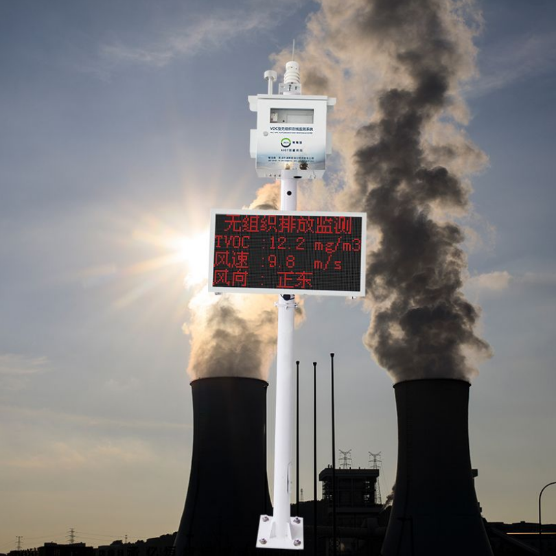 焦化厂无组织排放粉尘浓度监控系统 焦化企业废气烟尘监测设备