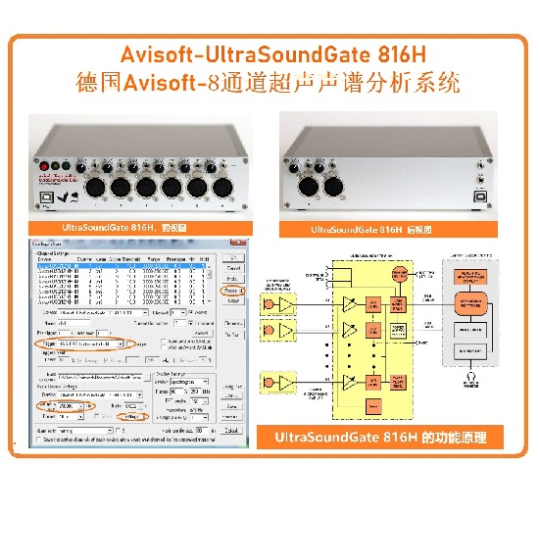 多通道超声声谱分析系统