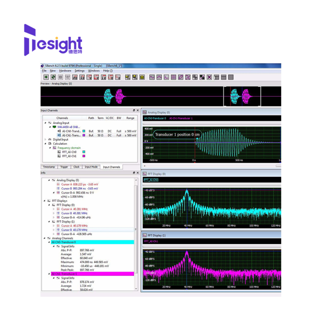 德思特Spectrum 高性能波形采集软件 数据采集软件 SBench 6