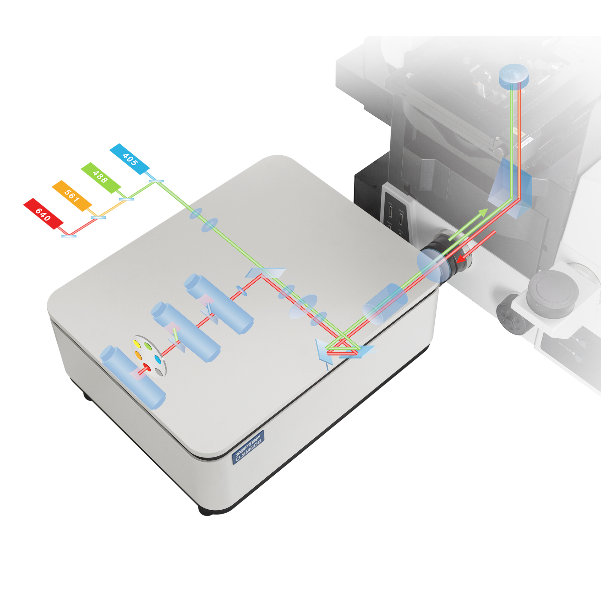 舜宇SOPTOP激光共聚焦显微镜CLSM600