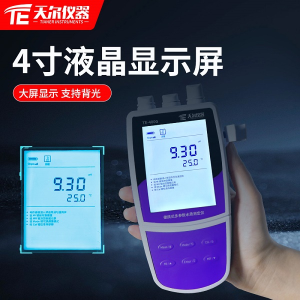 PH溶解氧电导率多参数检测仪 TE--400G