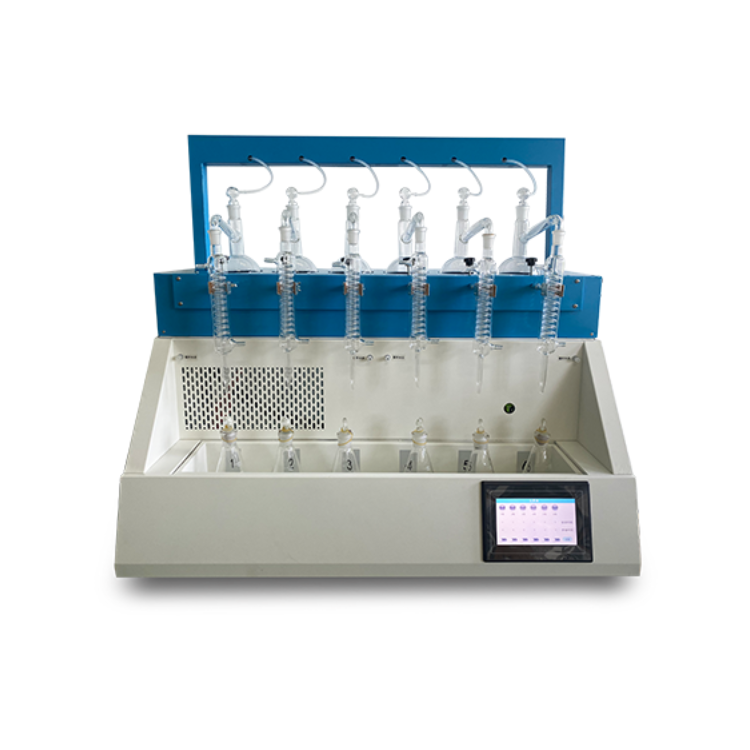 6位一体化定量蒸馏仪CHZL-600D氨氮蒸馏装置